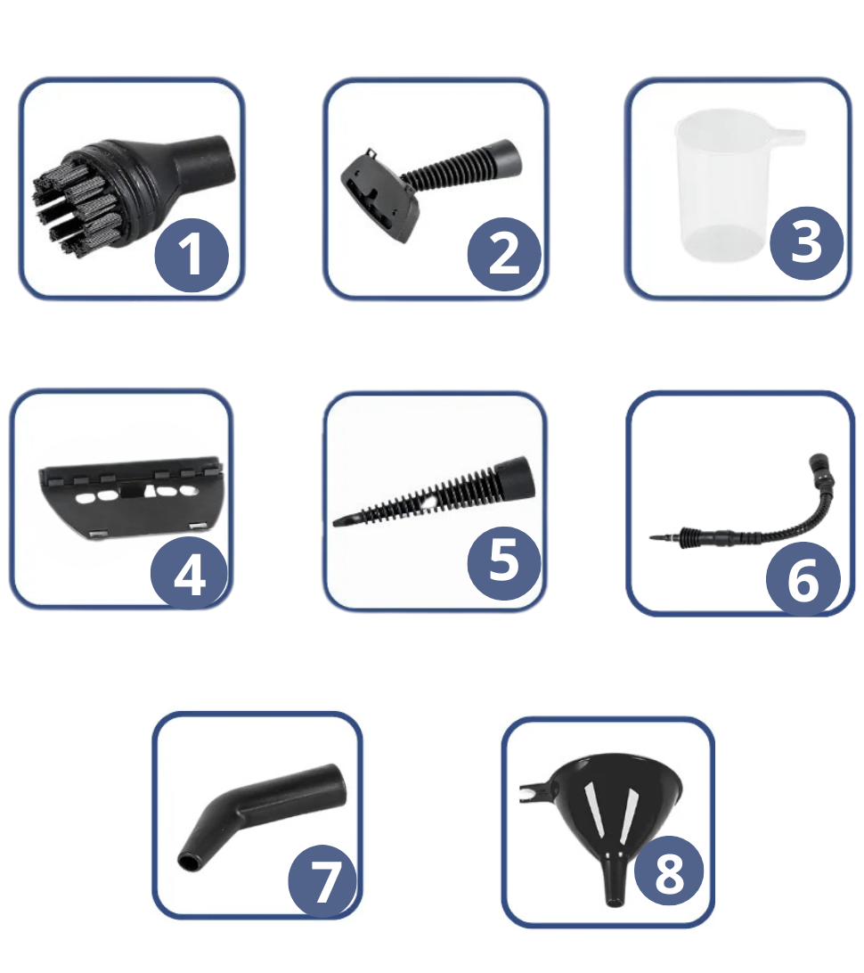 9 multifunctional accessories (seals, mattresses, curtains, windows, floors...)