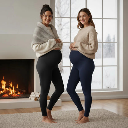Die gemütlichsten Fleece-Leggings für werdende Mütter