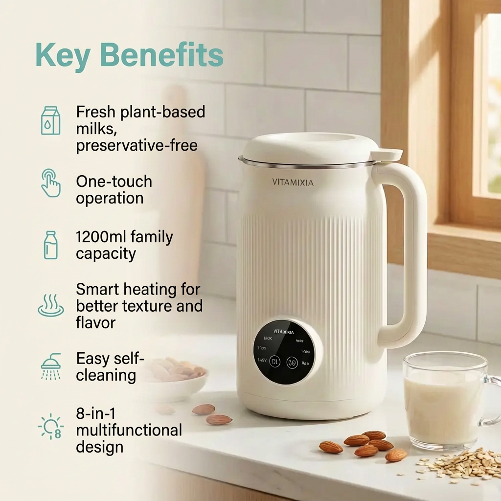 VitaMixia - The vegan barista in your home