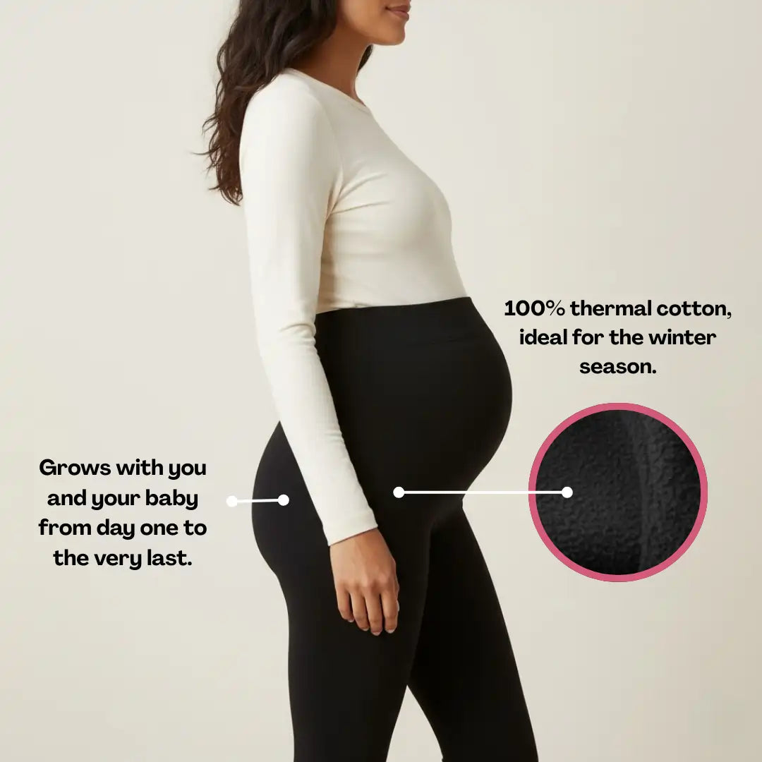 Die gemütlichsten Fleece-Leggings für werdende Mütter