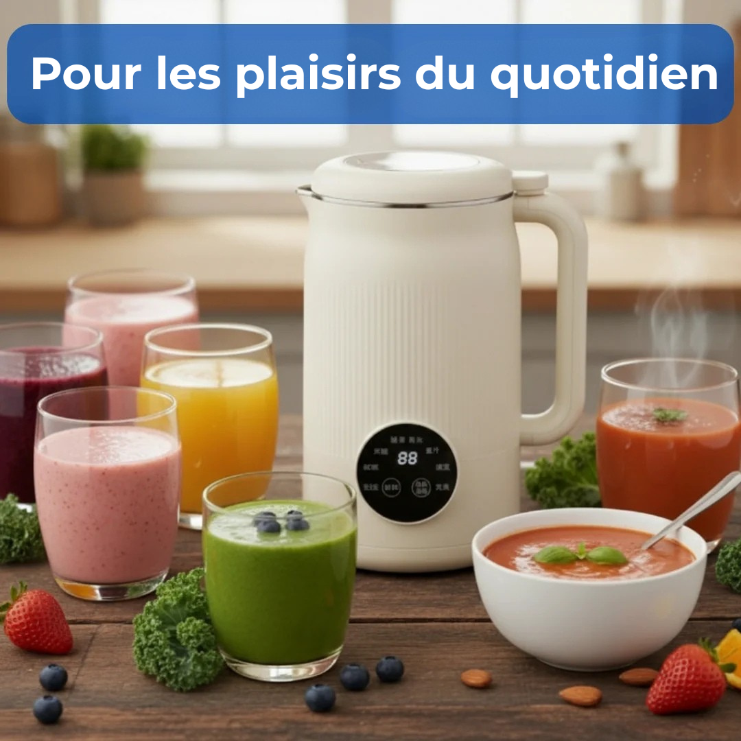 VitaMixia - Transform 30 cents of almonds into 1L of creamy milk. In 3 minutes.