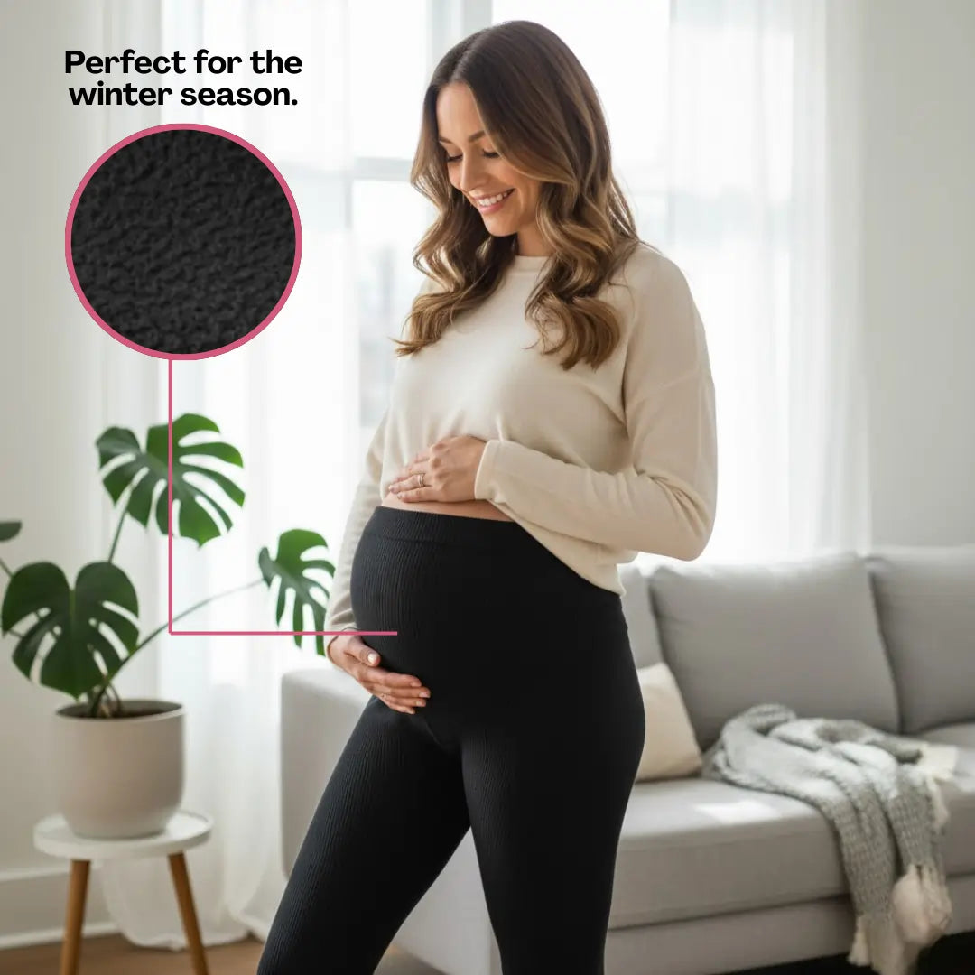 Die gemütlichsten Fleece-Leggings für werdende Mütter