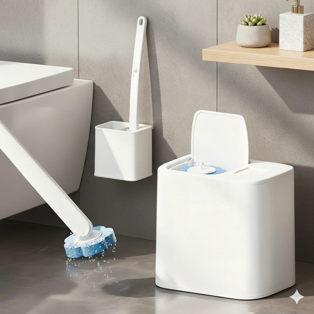 Disposable toilet cleaning wand - 8 Ocean Breeze refills