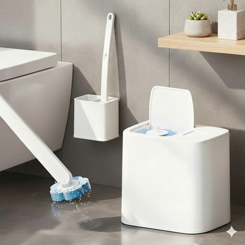 Disposable toilet cleaning wand - 8 Ocean Breeze refills