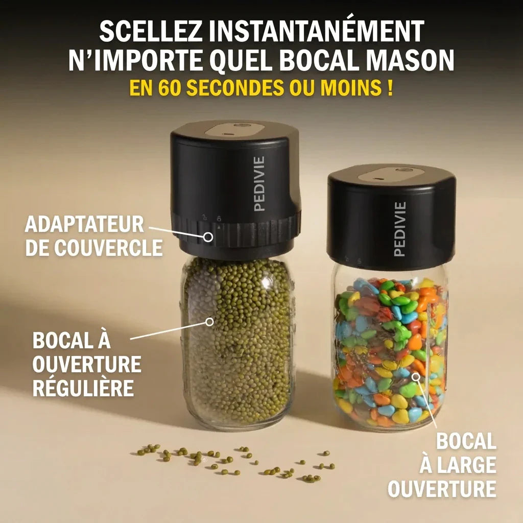 Vacuum sealing kit