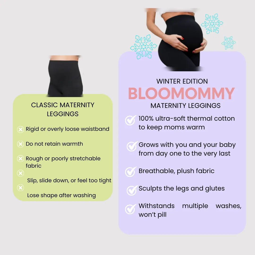 Die gemütlichsten Fleece-Leggings für werdende Mütter