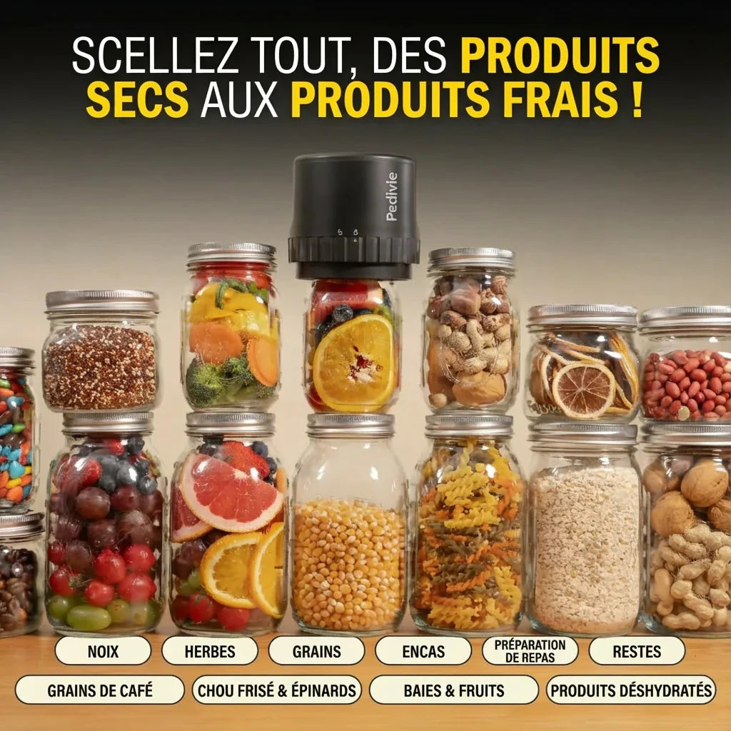 Vacuum sealing kit