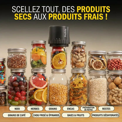 Vacuum sealing kit