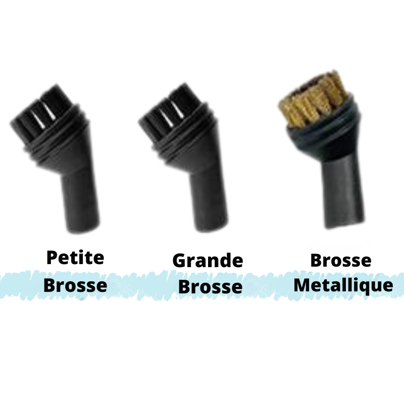 Brush pack: for stubborn stains (grease, grout, grills, oven, etc.)